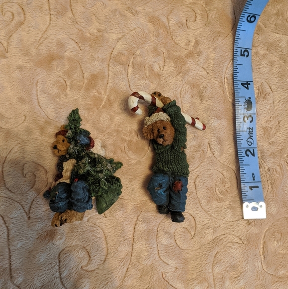 Boyd's Bear Figurine Planted Pot Container Lip (3) - Picture 2 of 8